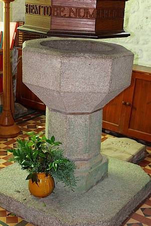 Stithians - The Font
